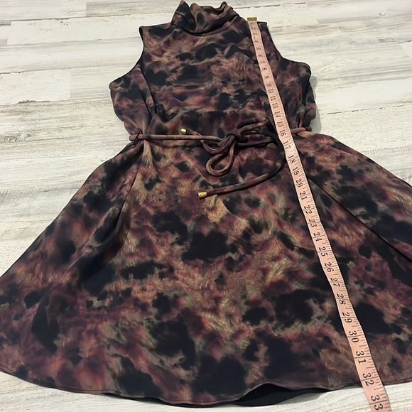 Amanda Uprichard Tie Dye High Neck Dress Size XS - Picture 6 of 9